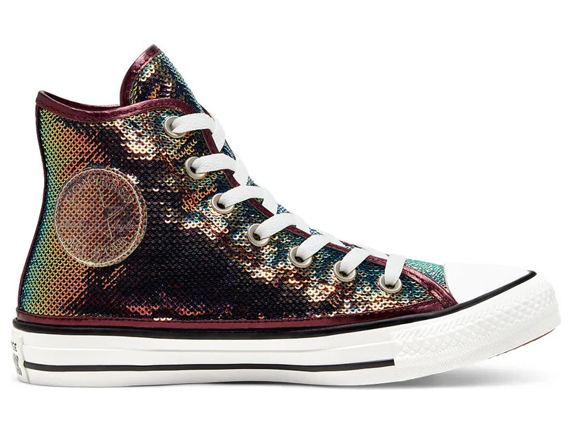 Converse Mini Sequins Chuck Taylor All Star High Top Gradient Black (566601C)