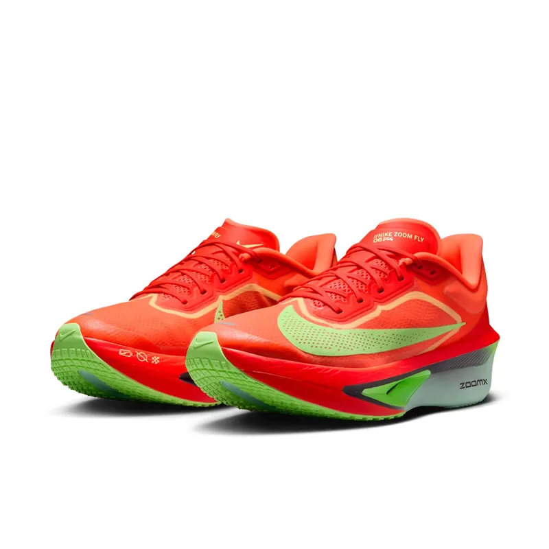 Nike Zoom Fly 6 Bright Crimson Lime Blast Mint Foam Cave Purple (FN8454-601)