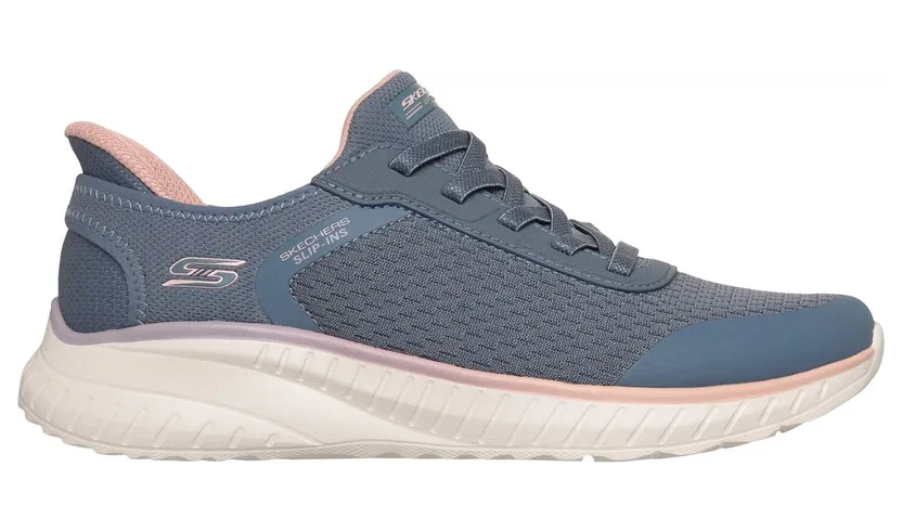 Skechers Slip-ins: BOBS Sport Squad Chaos – Ombre Paradise Sneaker Leigrijs