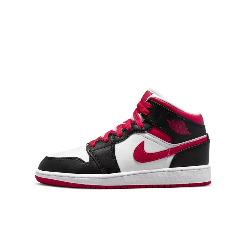 Air Jordan 1 Mid Very Berry (GS) (554725-016)