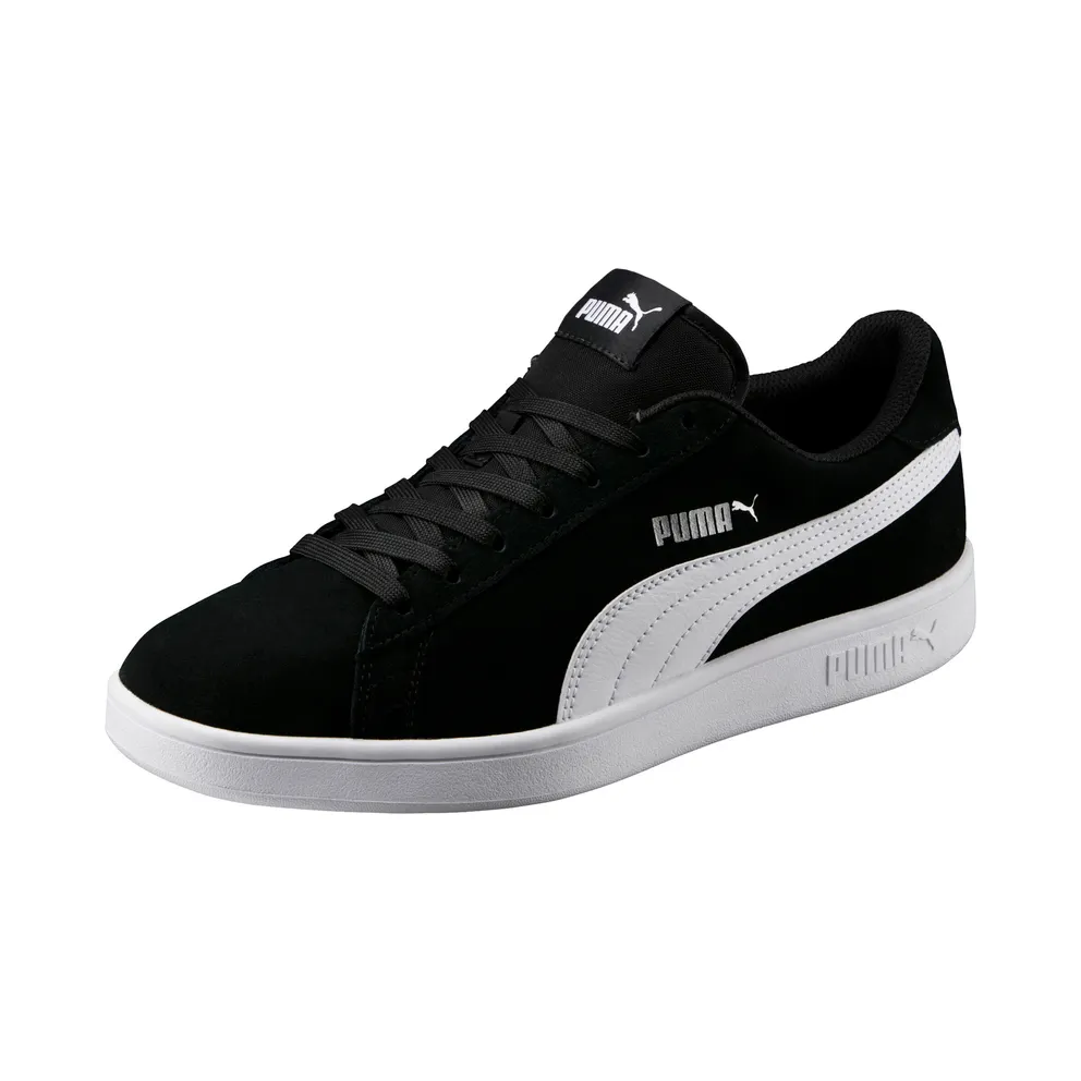 Puma Smash v2 Silver/Black/White (364989-01)
