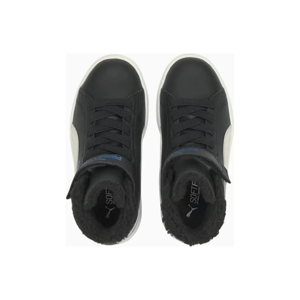 Puma Smash V2 Mid Fur V White/Black (366896-08)