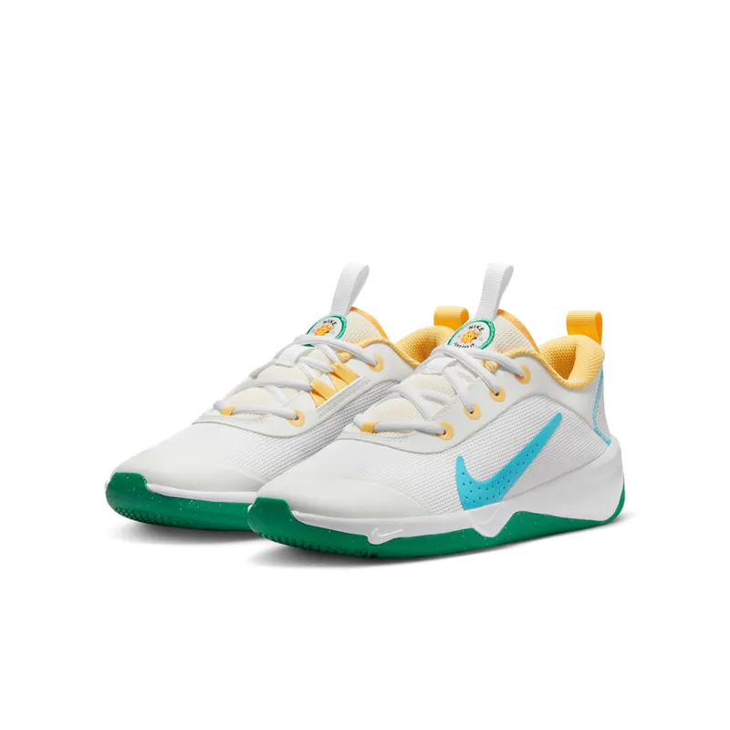 Nike Omni Multi-Court White Stadium Green Baltic Blue (FJ7719-141)