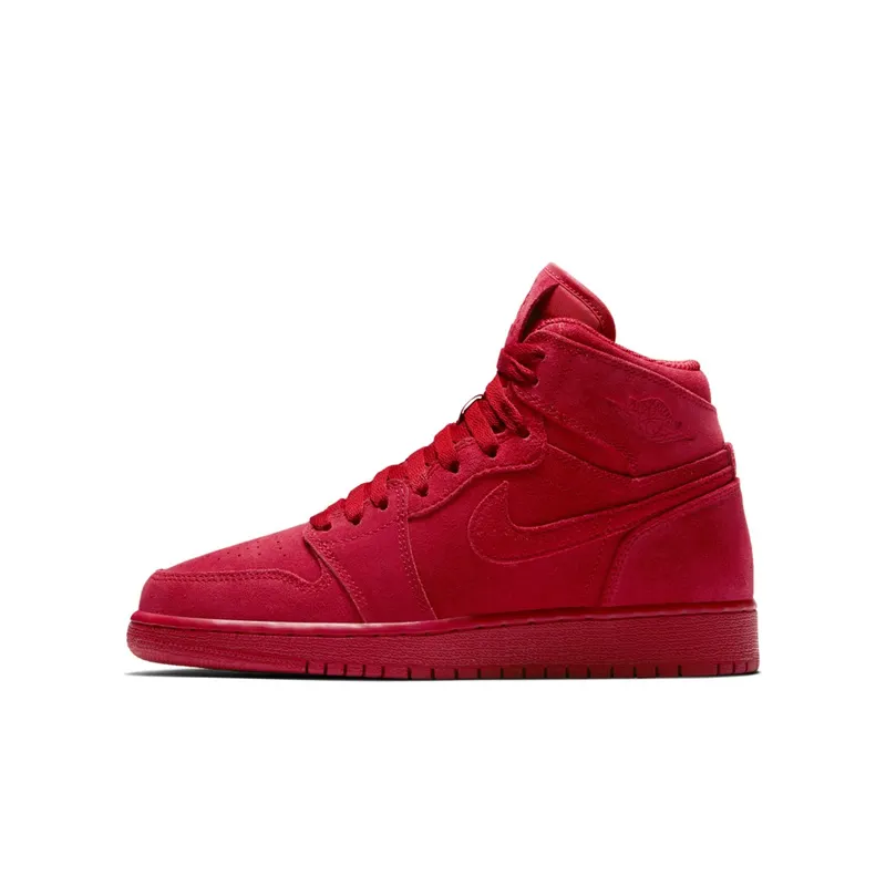 Jordan  1 Retro Red Suede (GS) Gym Red/Gym Red (705300-603)