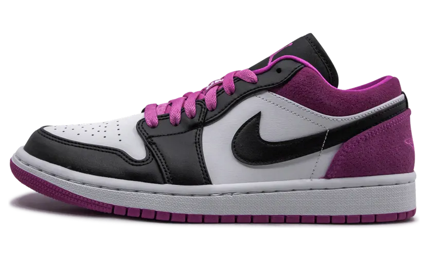 Air Jordan 1 Low SE Black Active Fuchsia (CK3022-005)