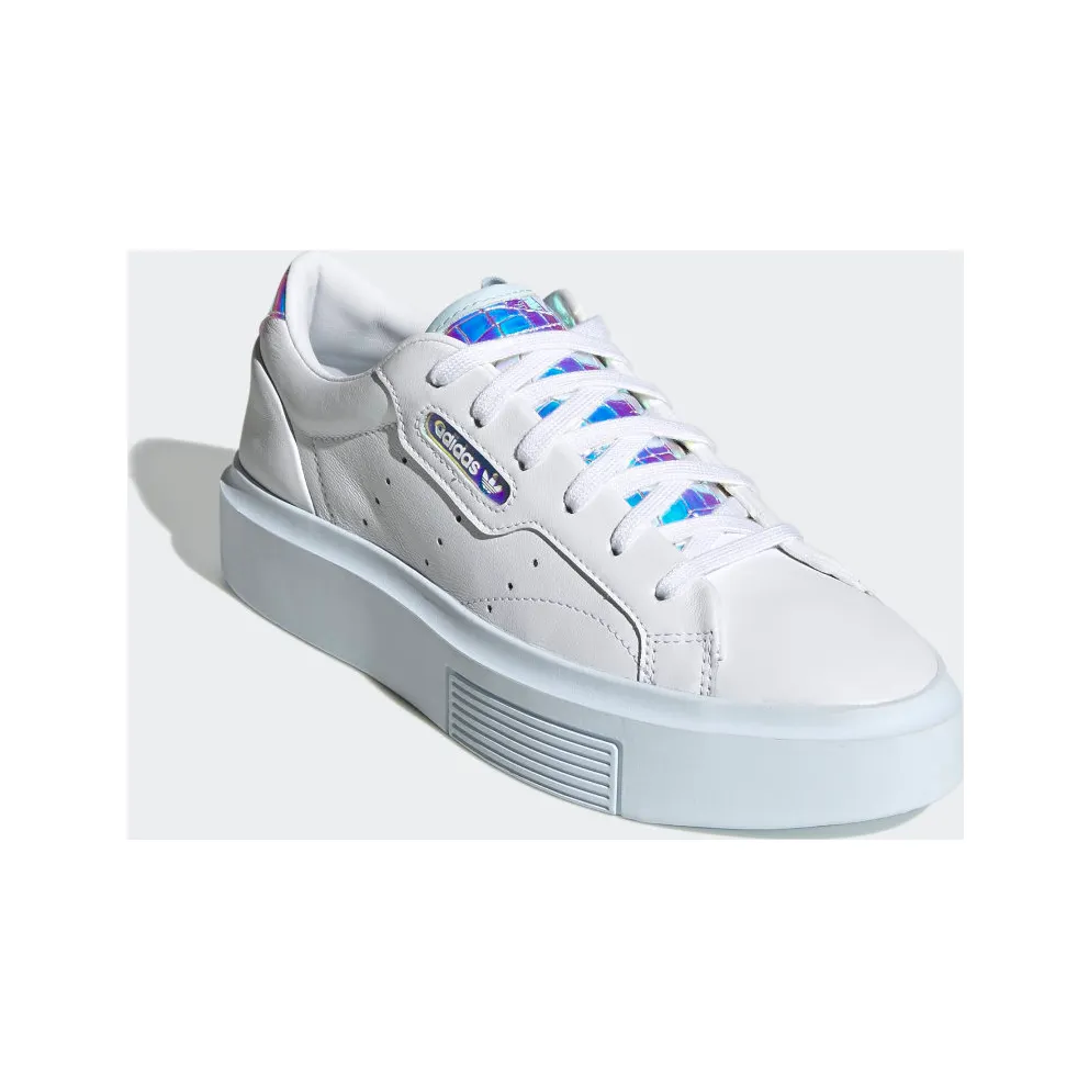Adidas Sleek ‘White Iridescent’ Cloud White/Sky Tint/Core Black (FW3717)