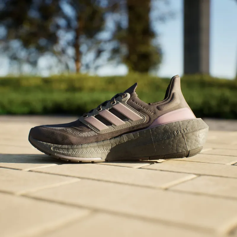 adidas Ultra Boost Light Aurora Black Preloved Fig Grey (IF1487)