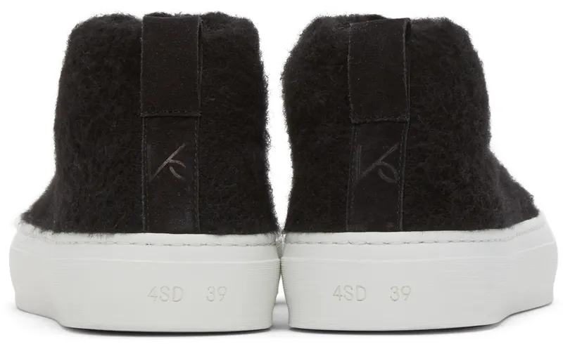 4SDESIGNS Black Kansha Edition Mid-Top Sneaker (A21/905/RW100/90)