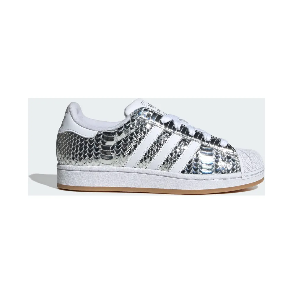 Adidas SUPERSTAR II Shoes Silver Metallic / Cloud White / Grey Two (KH9020)