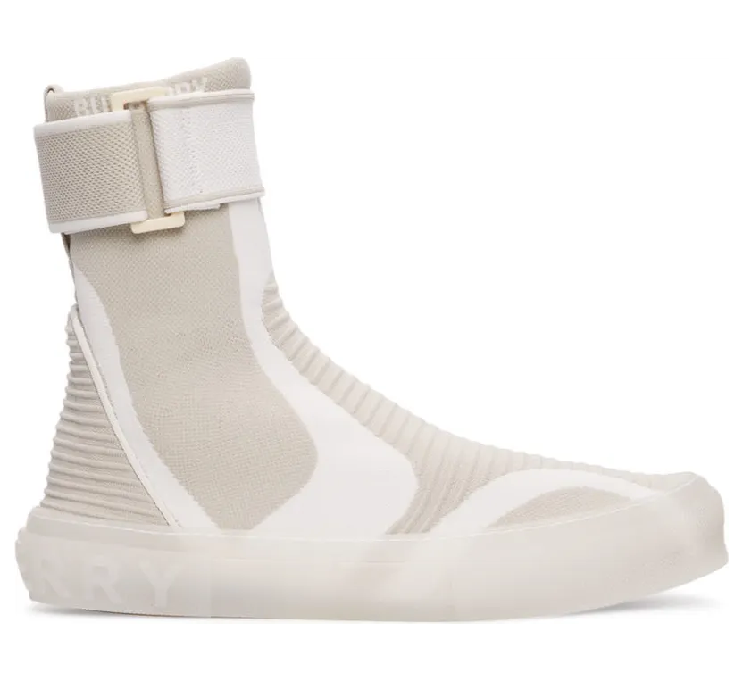 Burberry Beige Sub High Top Sneakers (8052334)