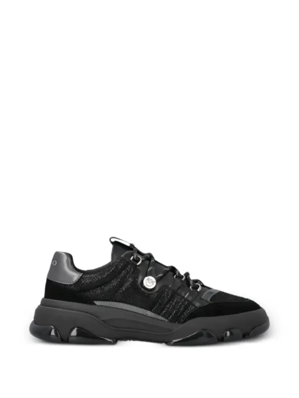 PINKO Chunky sneakers with vlakken with glitters – Black (SS0195P002)