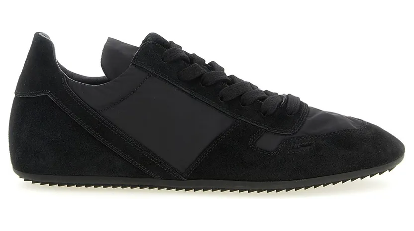 Rick Owens Minimal Sneaks “Black” (RU01F2889NDOLVX999)
