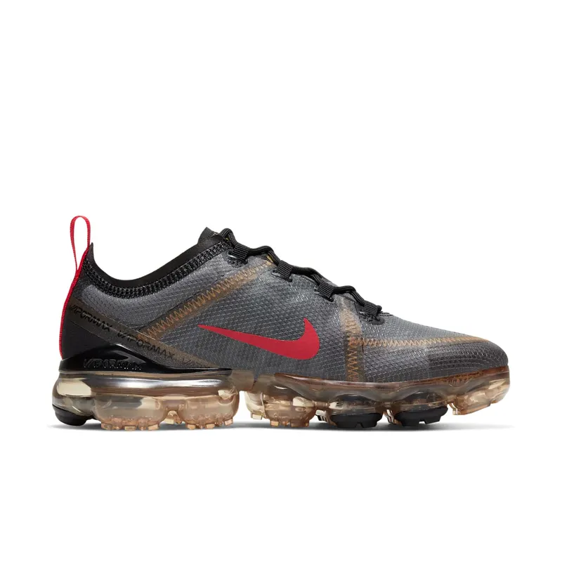 Nike Air VaporMax 2019 Black Gold Red (W) Black/Metallic Gold-University Red (CU4872-001)
