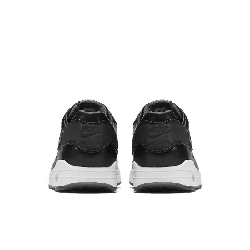 Nike Air Max 1 Pinnacle Black Leather Black/Black-Black-White (859554-001)