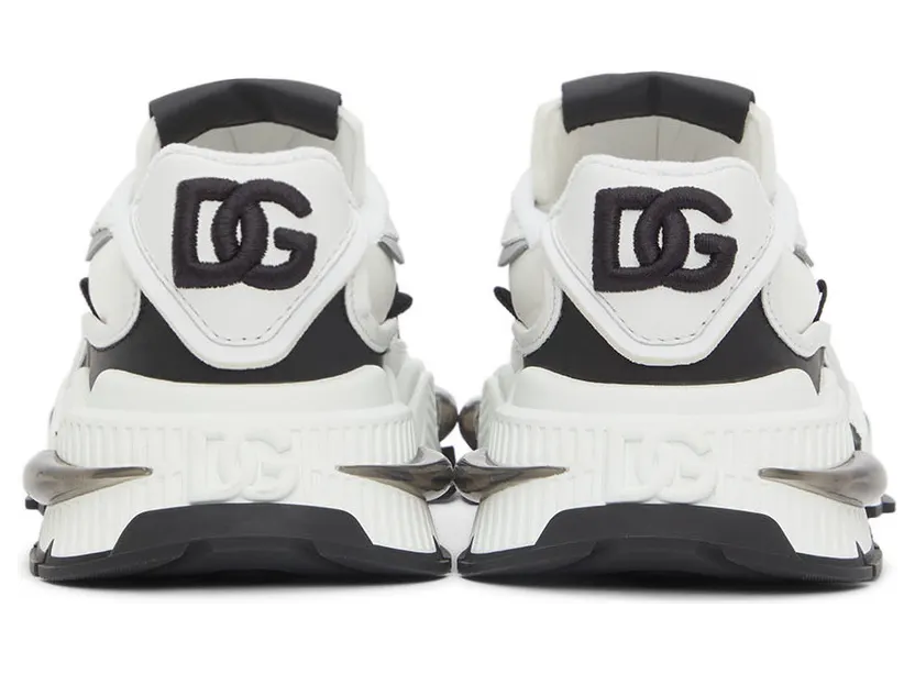 Dolce & Gabbana White & Black Airmaster Sneakers (CK1984 AY337) (2)