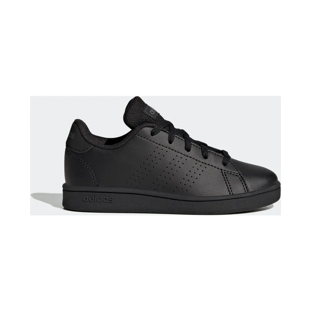adidas Advantage Lifestyle Court Lace Schuh Core Black / Core Black / Grey Six (GW6484)