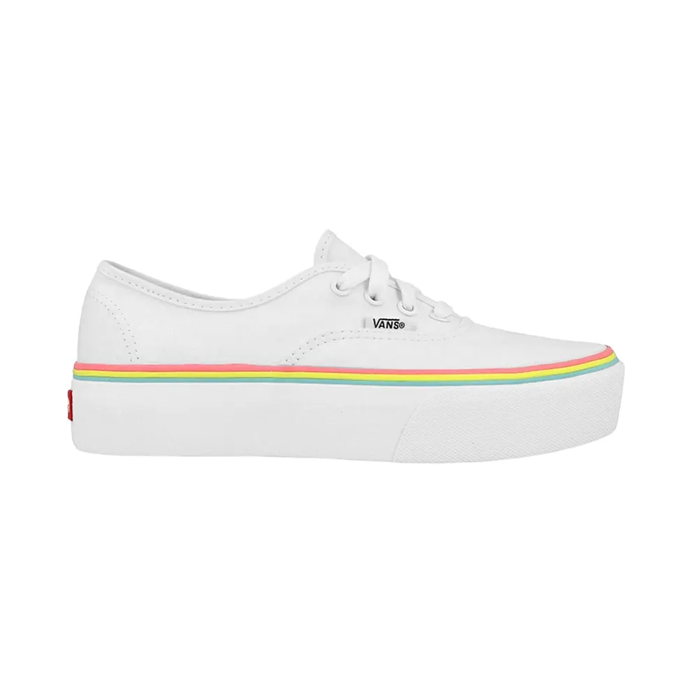 Vans Authentic Platform 2.0 Rainbow Foxing White (W)
