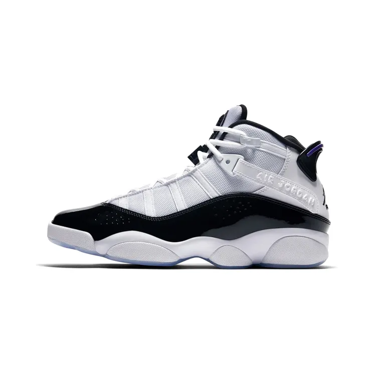 Jordan 6 Rings “White / Dark Concord / Black” (322992-104)