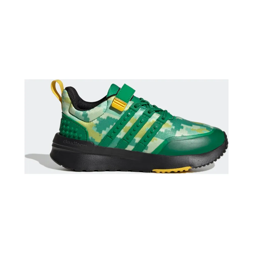 Adidas adidas x LEGO® Racer TR21 Elastic Lace and Top Strap Green / Green / Core Black (HQ1325)