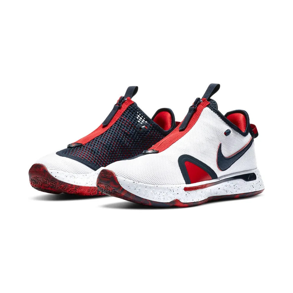 Nike PG 4 USA White/Obsidian-University Red (CD5079-101)