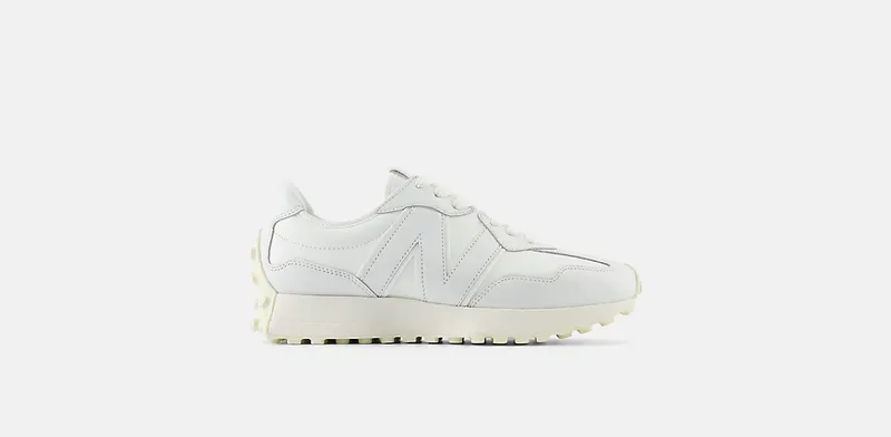 New Balance 327 White Leather (U327LP)