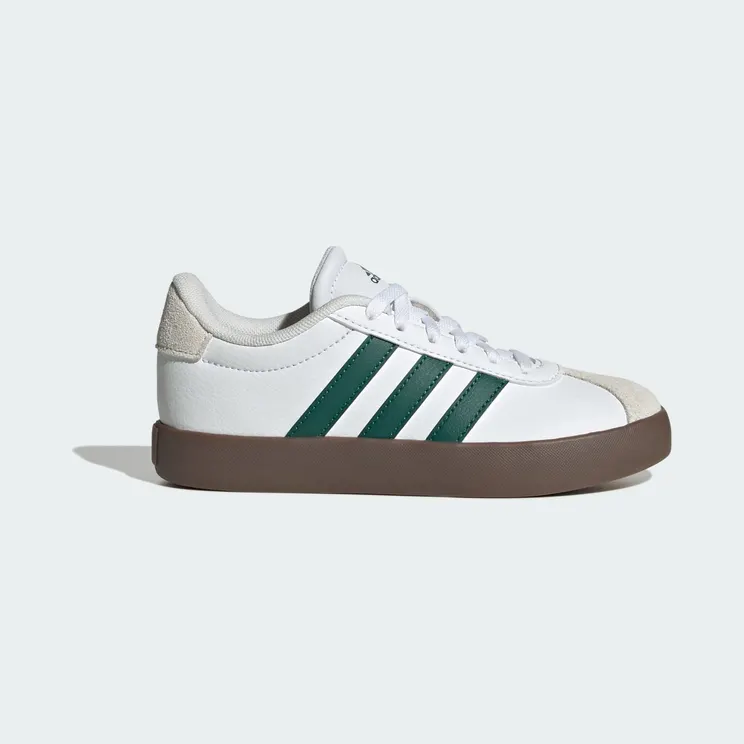 adidas VL Court 3.0 “Cloud White / Collegiate Green / Gum” (KK2261)