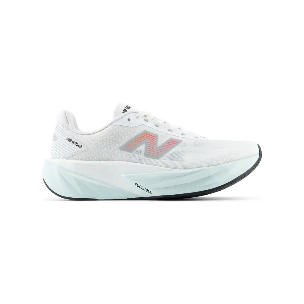 NEW BALANCE FuelCell Rebel v5 “WHITE / PINK HEAT / GLINT BLUE” (WFCX8U7)