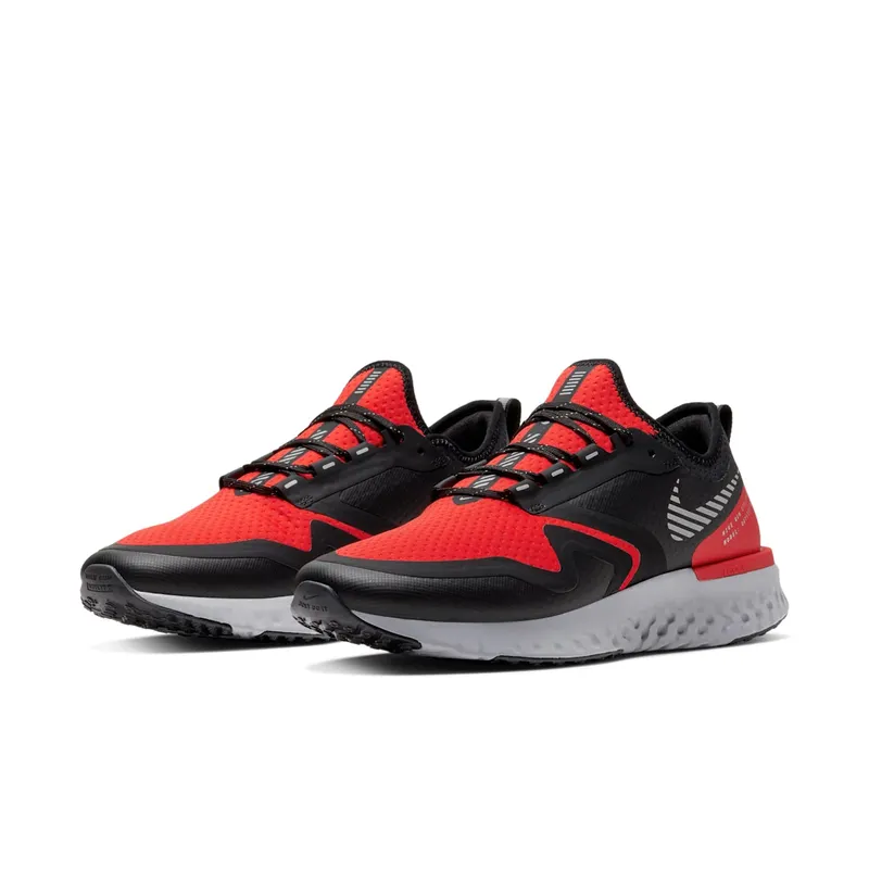 Nike Odyssey React 2 Shield ‘Habanero Red Black’ Habanero Red/Black/Thunder Grey/Metallic Silver (BQ1671-600)