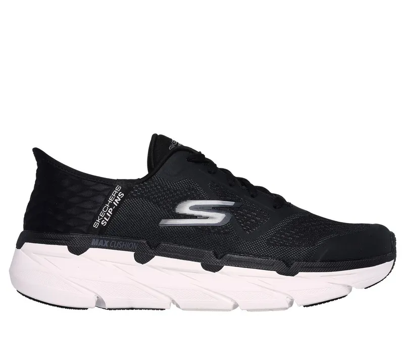 Skechers Slip-Ins Max Cushioning Premier CM “Black / White” (220313BKW)