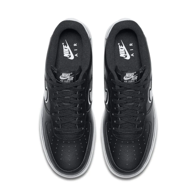 Nike Air Force 1 Low Sport NBA Black White Black/White (AJ7748-001)