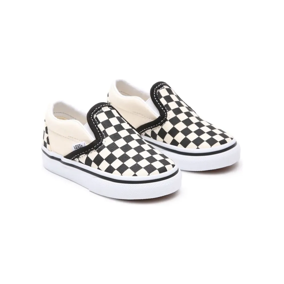 Vans Classic Slip-On Checkerboard (TD) Black/White (VN000EX8BWW)