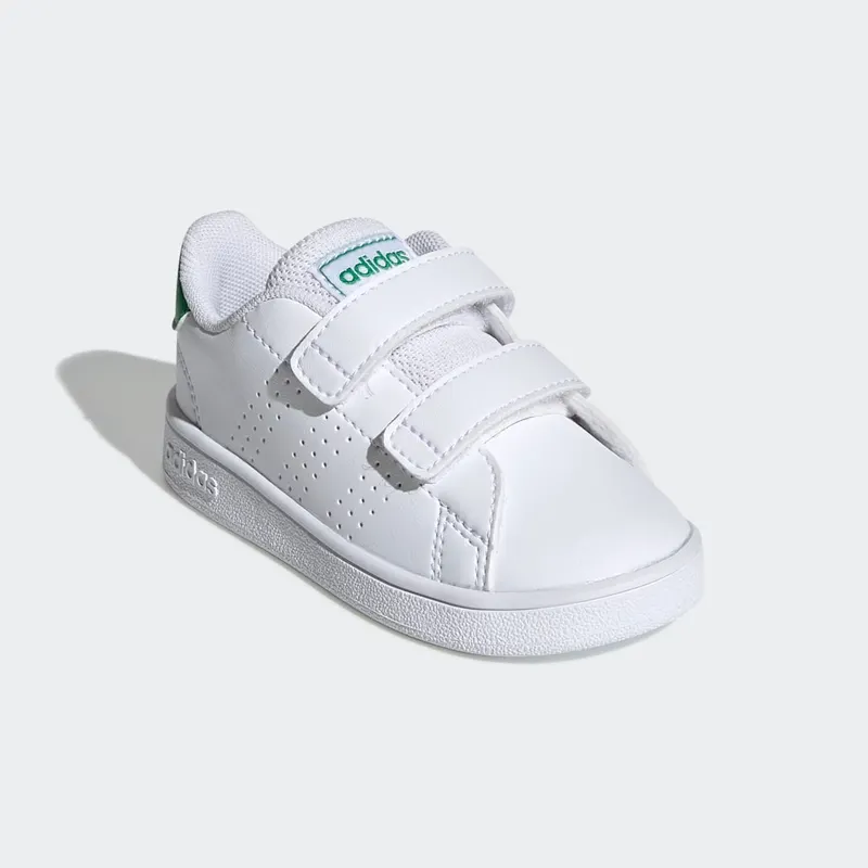 Adidas Advantage Cloud White / Green / Grey Two (EF0301)