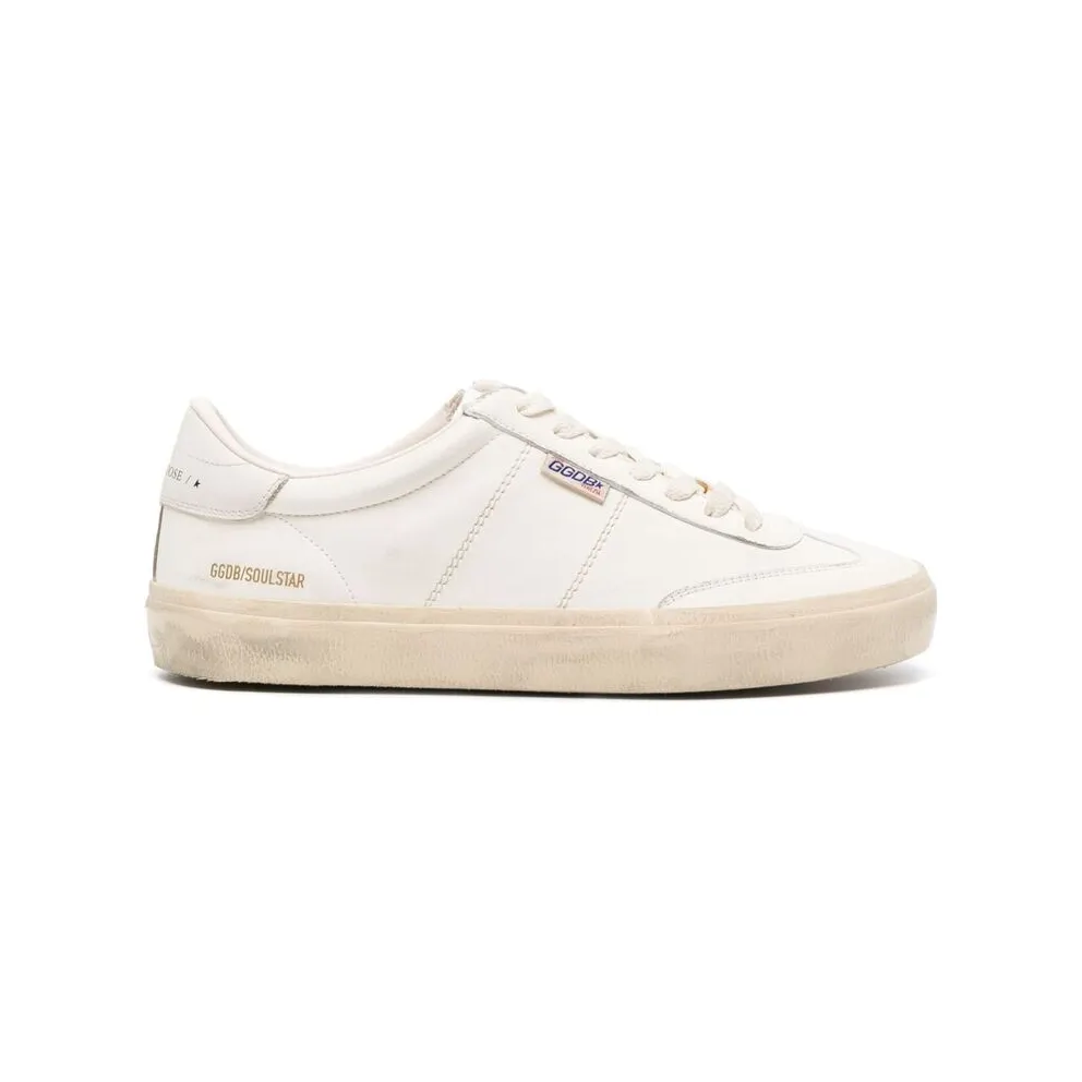Golden Goose Soul-Star Distressed Leather “Neutrals” (GMF00464 F005049 11629)
