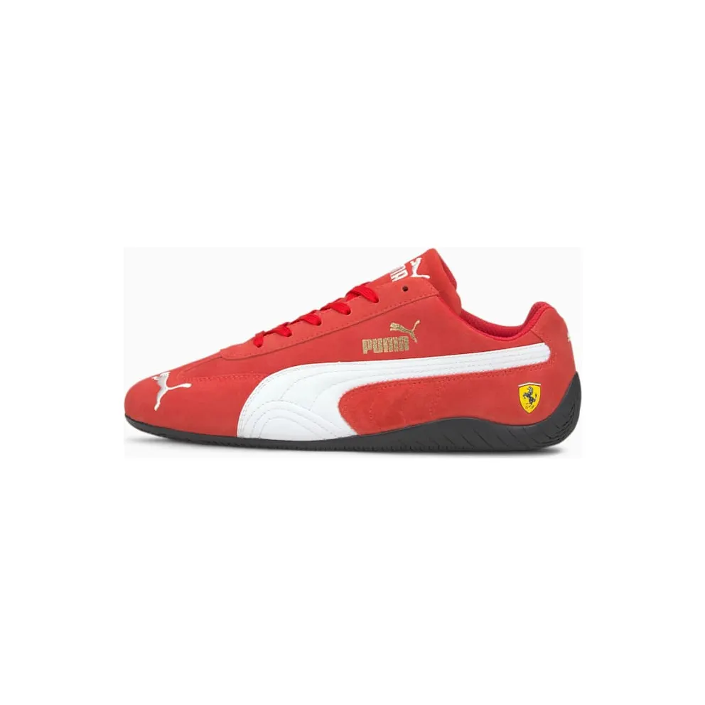 Puma Scuderia Ferrari Speedcat Motorsport Shoes Red/White (306796-02)