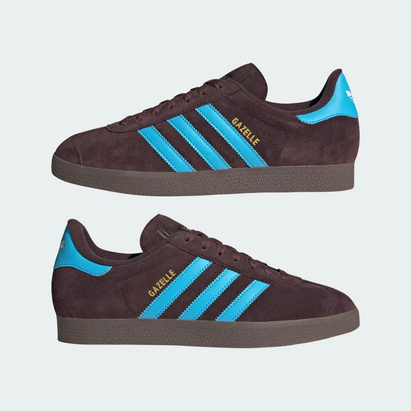 Adidas Gazelle Shadow Brown / Sky Rush / Cloud White (JH5392)