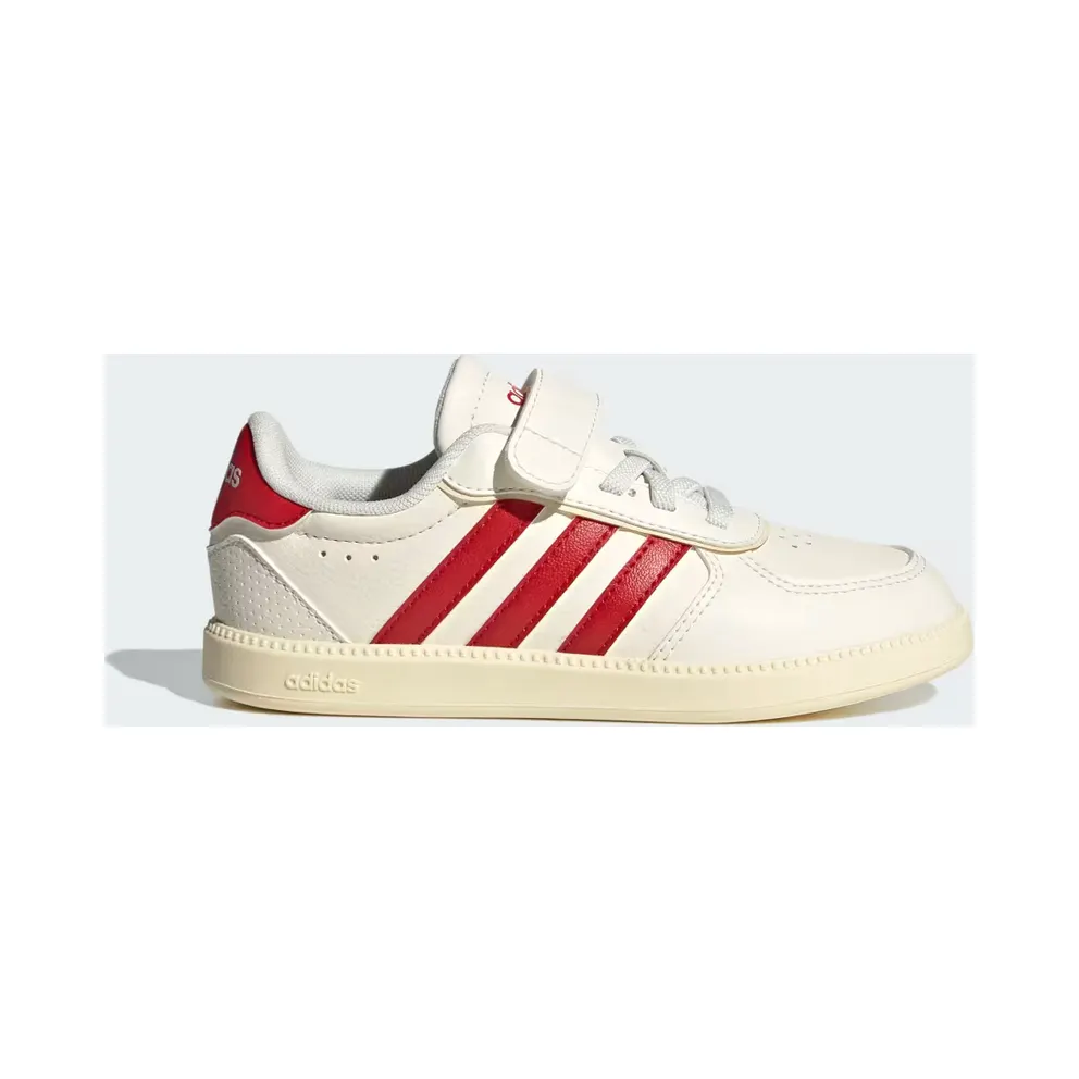 adidas Breaknet Sleek Shoes Kids “Off White / Better Scarlet / Warm Vanilla” (JQ3061)