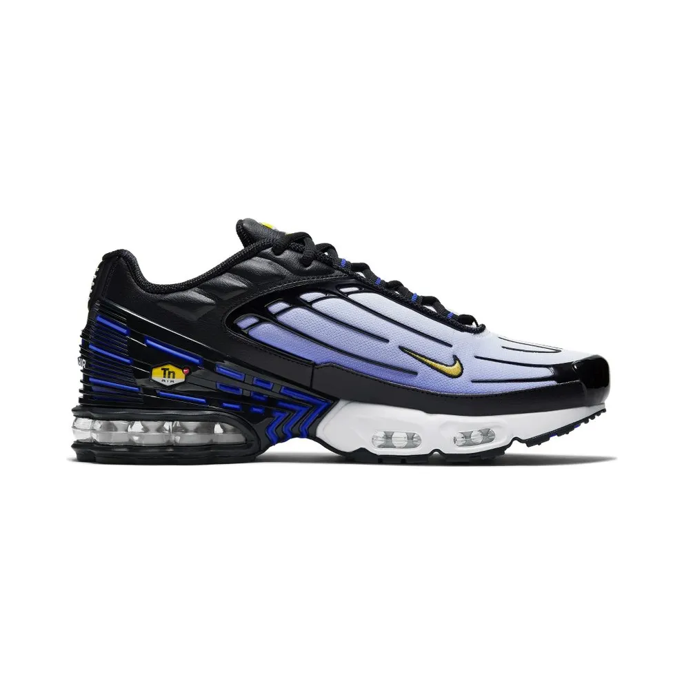 Nike Air Max Plus 3 Hyper Blue Black/Hyper Blue-Dynamic Yellow (CJ9684-001)