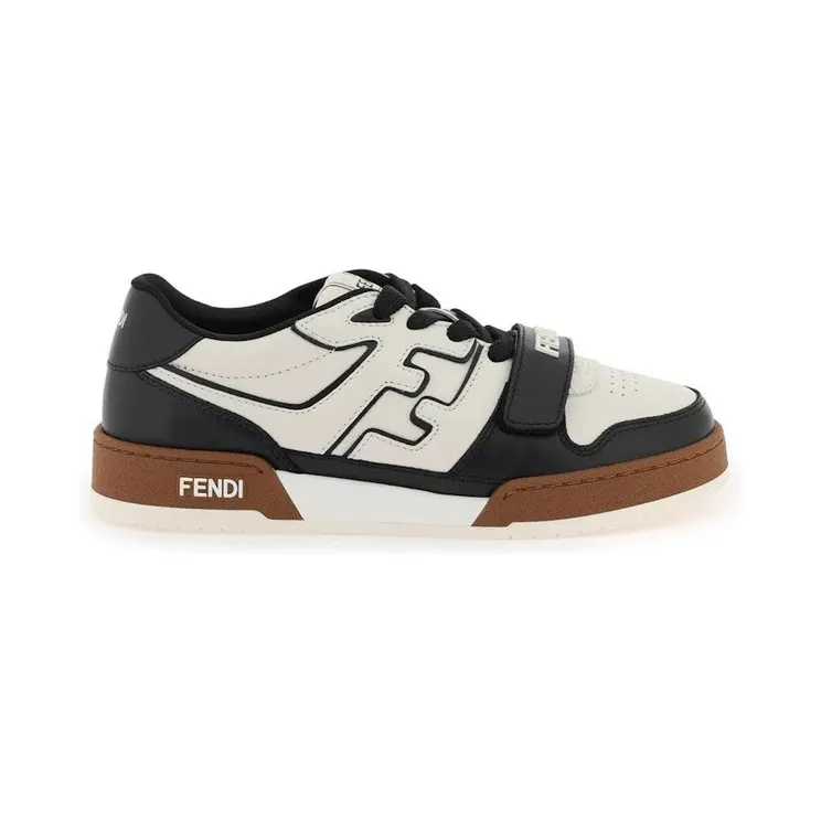 Fendi Match Black White Brown (8E8453-AOMN-F1ME7)