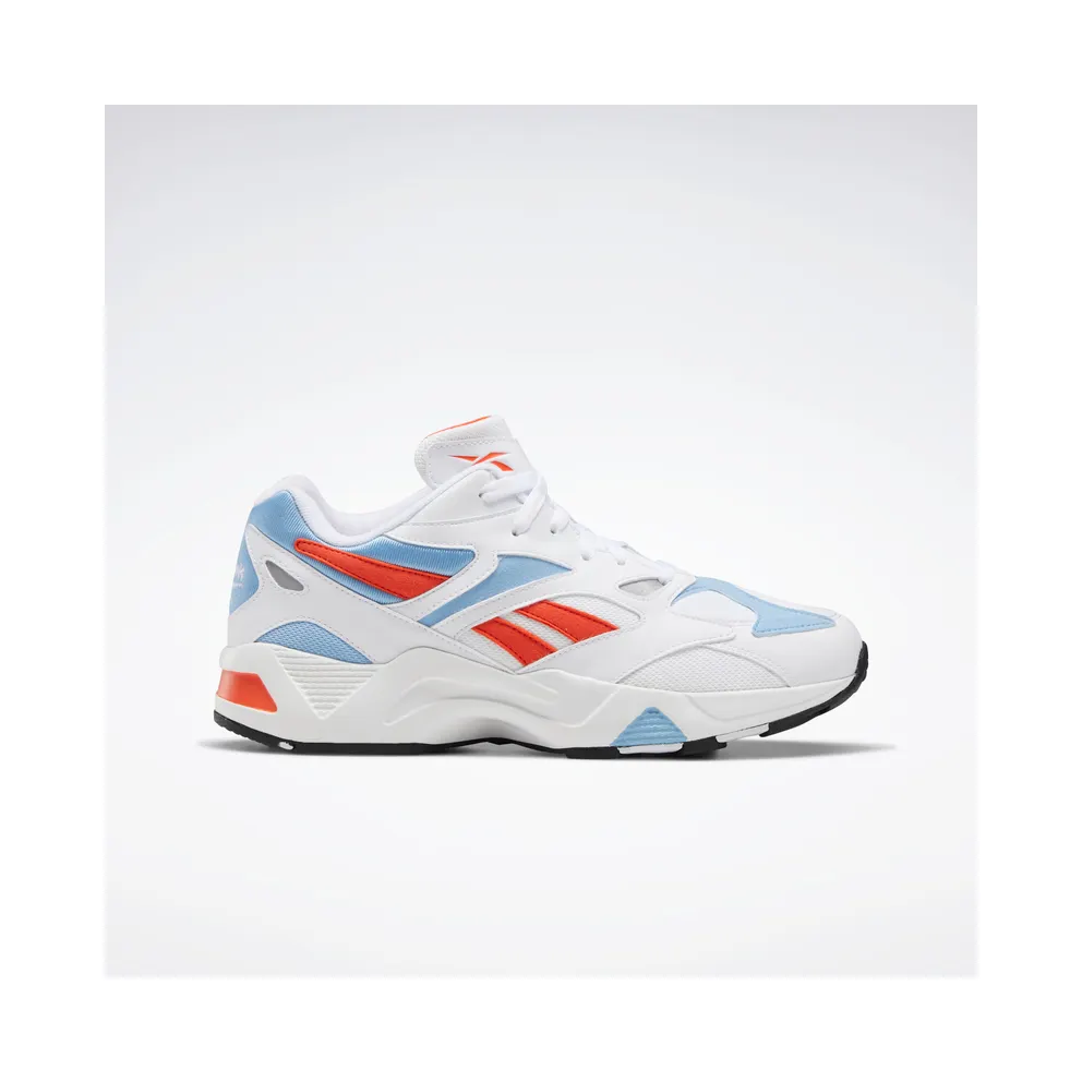 Reebok Aztrek 96 White / Vivid Orange / Fluid Blue (EF3576)