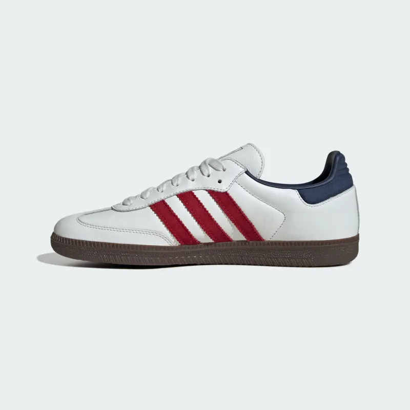 Adidas Samba OG Core White / Team Victory Red / Night Indigo (IH4881)