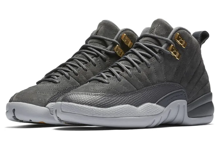 Air Jordan 12 Retro BG Dark Grey (153265-005)