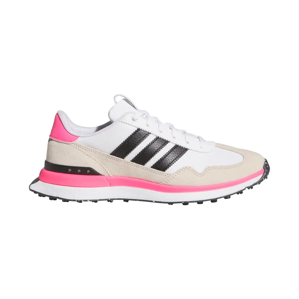 adidas S2G 26 Textile Spikeless Golf White Black Lucid Pink (HP7092)