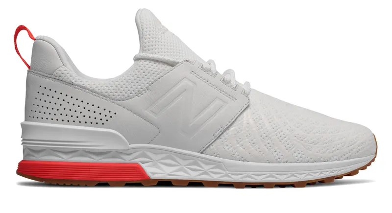 New Balance 574 sport Tournament White/Flame (MS574DFP)
