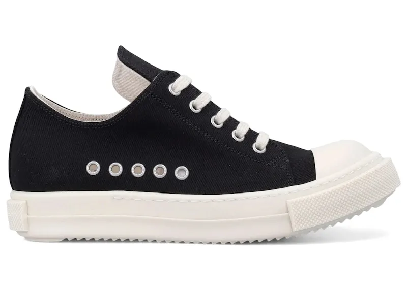 Rick Owens DRKSHDW Extreme Low Black Milk (DU01F4822-DOEH4-911)