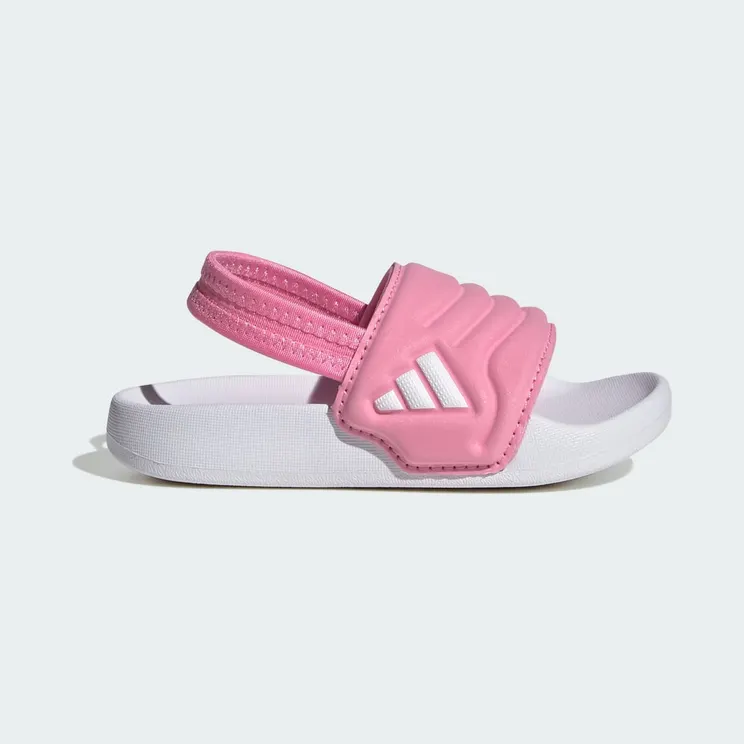 adidas Adilette Estrap 2.0 Slides Infants “Bliss Pink / Cloud White / Bliss Pink” (HQ9207)