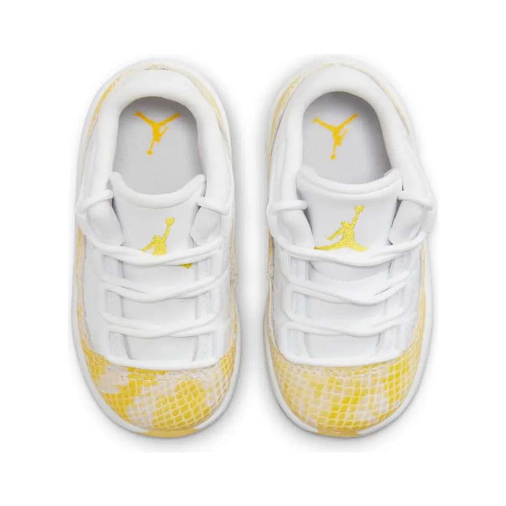 Air Jordan 11 Low TD “Yellow Snakeskin” (645107-107)