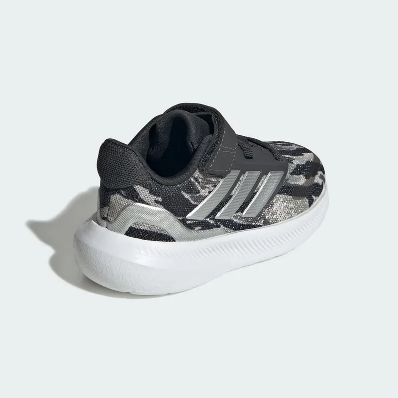 Adidas RunFalcon 5 Kids Silver Pebble / Silver Metallic / Carbon (JQ2194)