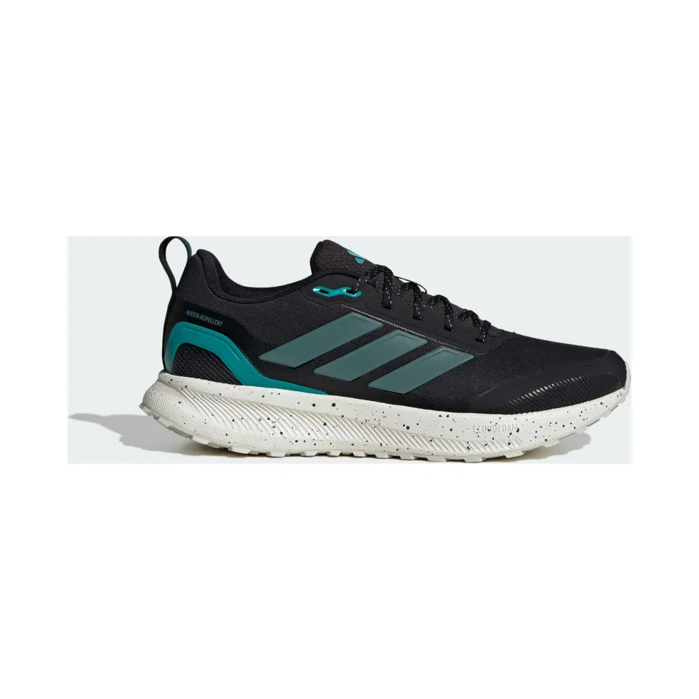 Adidas Runfalcon 5 TR Running Shoes Core Black / Preloved Teal / Pure Teal (JP7626)