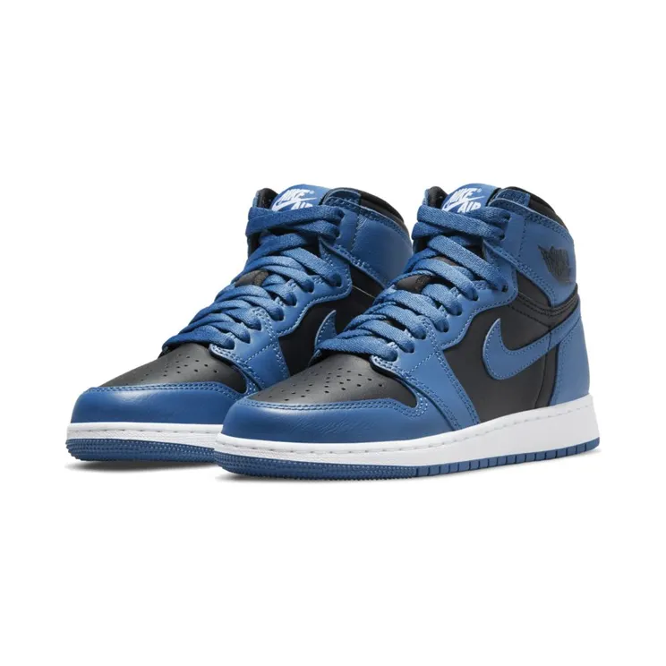 Jordan 1 Retro High OG Dark Marina Blue (GS) (575441-404)
