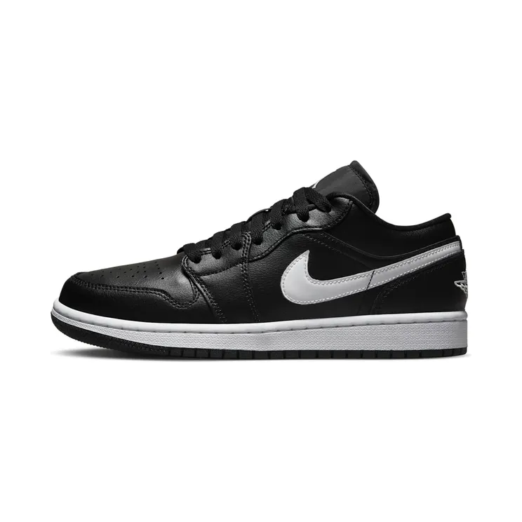 Air Jordan 1 Low Wmns Black & “Black / White” (DV0990-001)